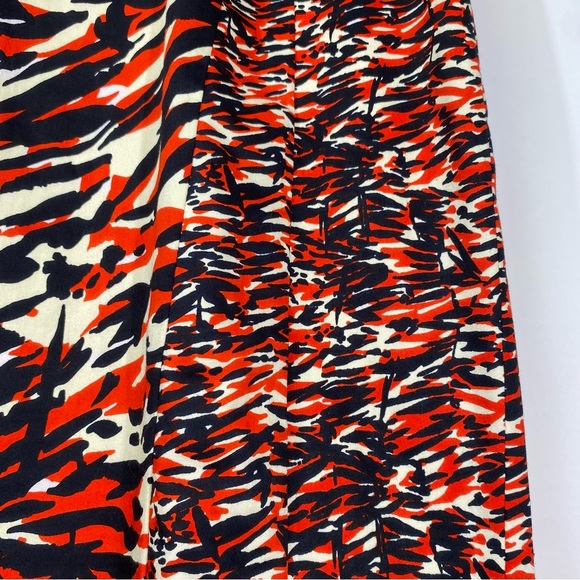 French Connection V-Neck Sleeveless Sheath Dress Size 6 Maximalism Party Office - Picture 5 of 13